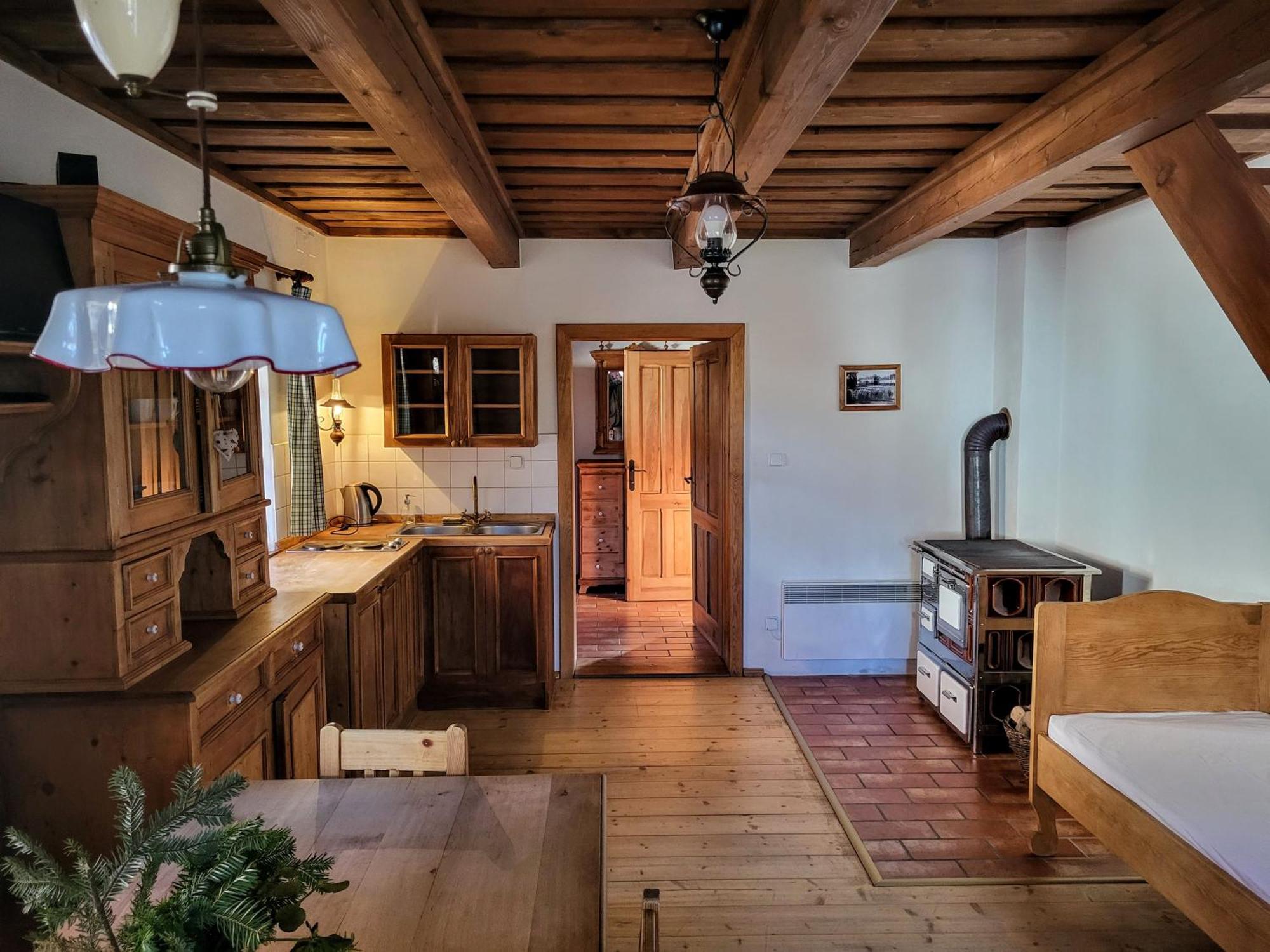 Apartmany Cerveny Dvur Chvalšiny Eksteriør billede
